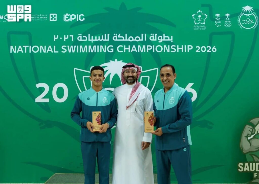 Saudi Swimming Federation Honors Hassan Al-Shalati for Asian Championships Bronze