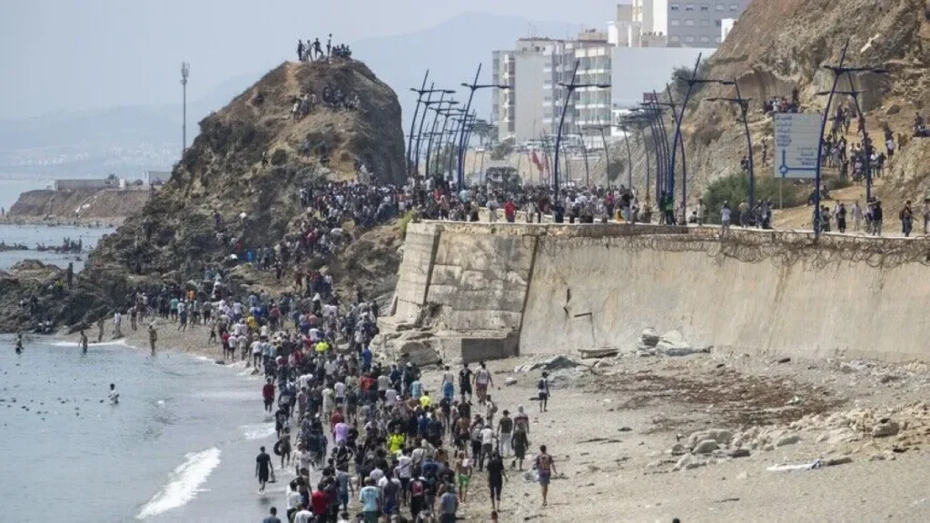 Spain prepares new migrant shelter in Ceuta after mass arrivals