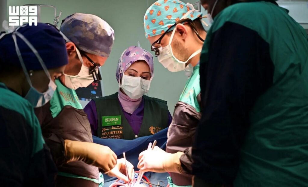 KSrelief Implements Volunteer Open-Heart Surgery Project for Children in Tanzania